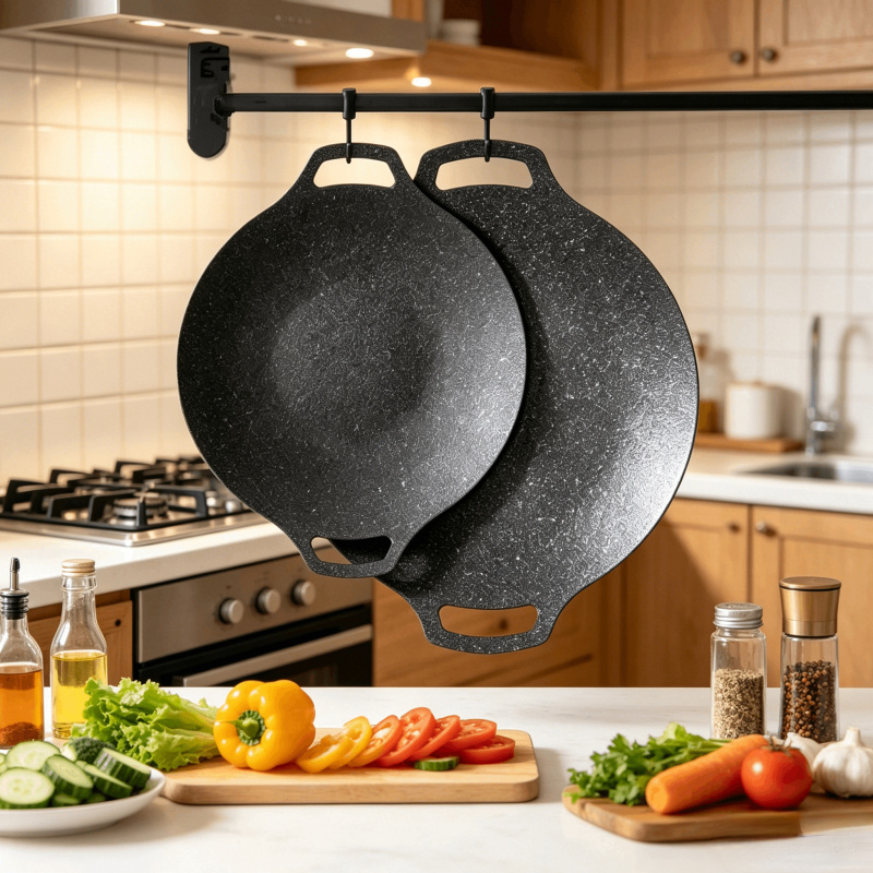 Cast Iron Corn - Portable Nonstick Frying Pan Outdoor Camping