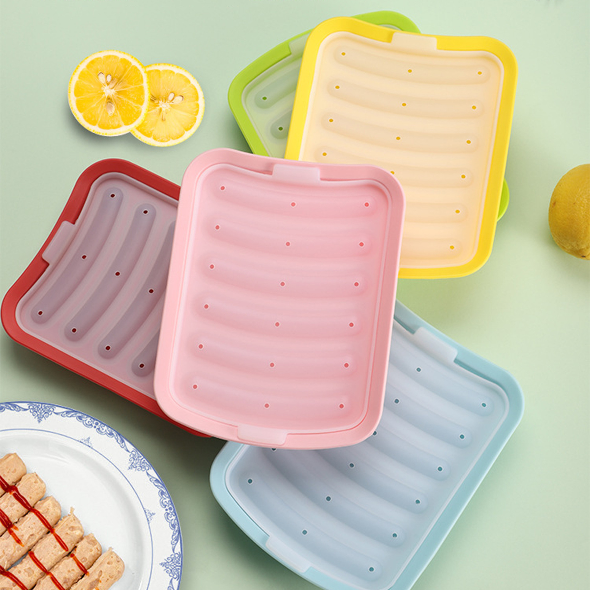 Sausage Maker Mould 6 Grids Si - Hot Dog Press บทวิจารณ์และราคา