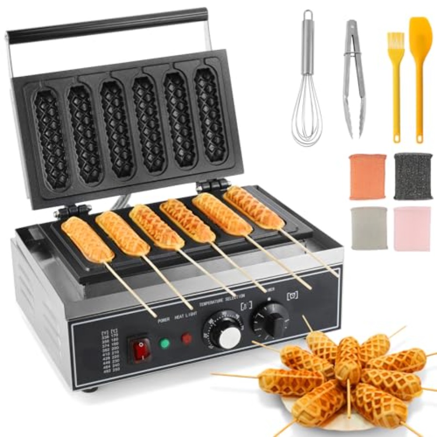 Commercial Corn Dog Maker 1550 - Corn Dog Stick บทวิจารณ์และราคา