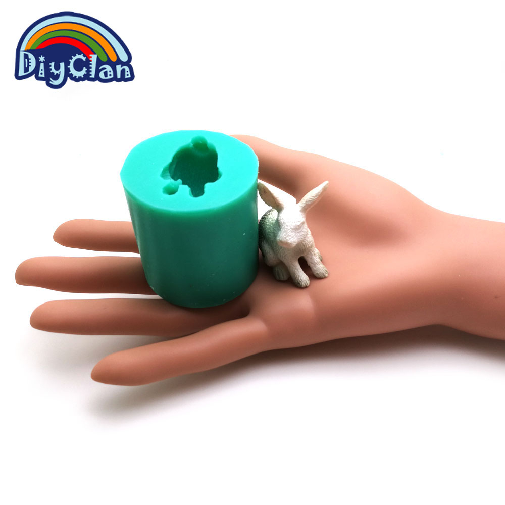 3D Simulation Rabbit Silicone  - Bunny Cake Mold บทวิจารณ์และราคา
