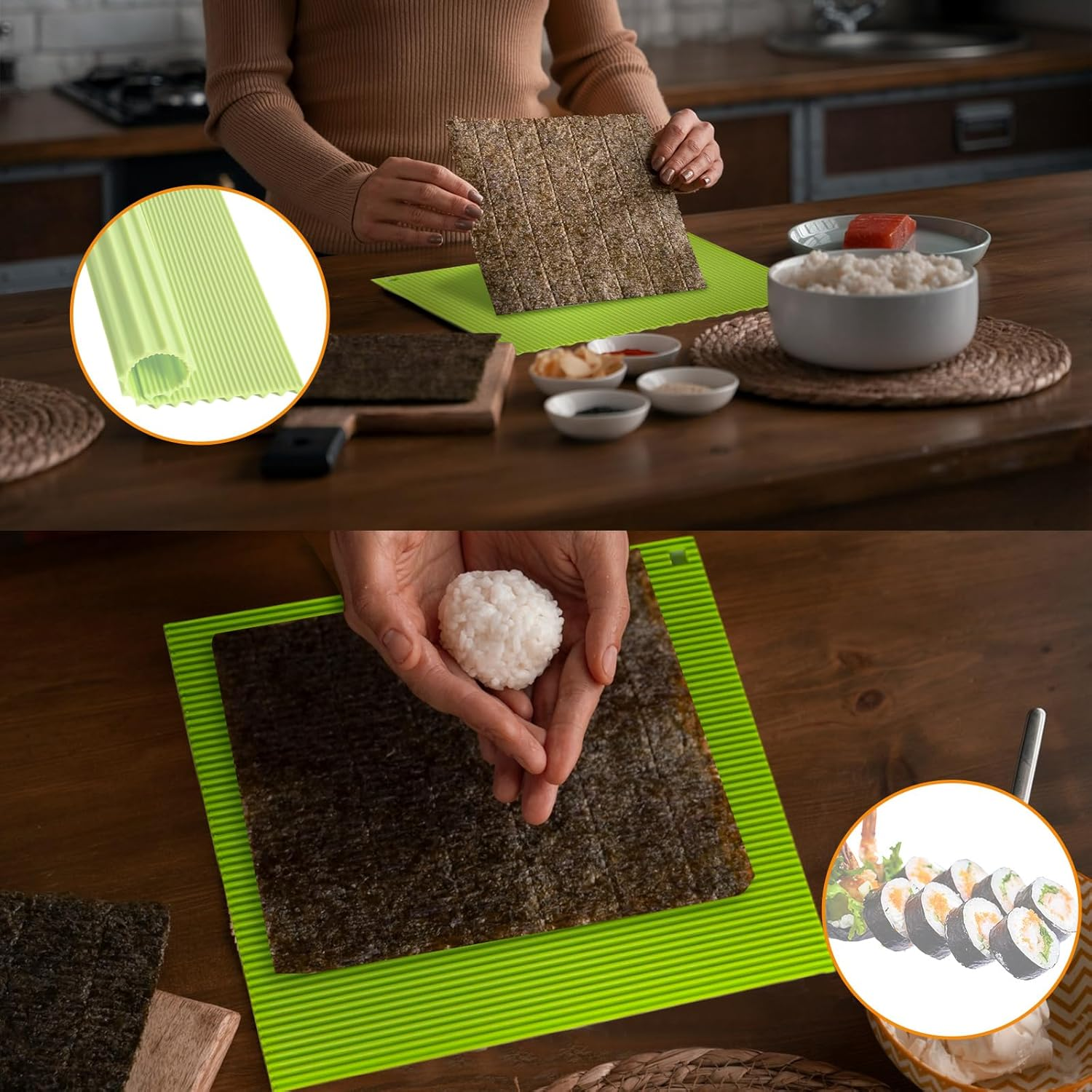 High-quality Silicone Mat for  - Spring Roll Wrapper บทวิจารณ์และราคา