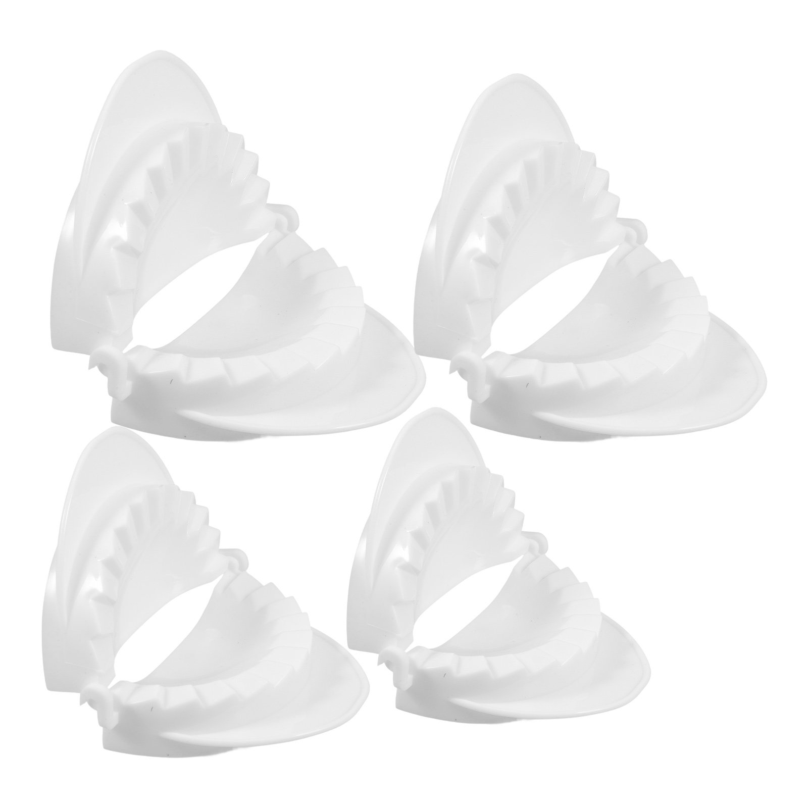 4Pcs Dumpling Maker Set PP Mat - Dumpling Press Set บทวิจารณ์และราคา