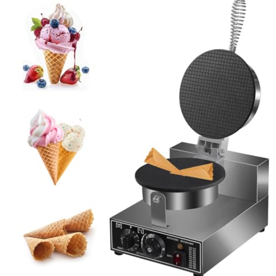 Electric Ice Cream Cone Maker  - Waffle Cone Maker บทวิจารณ์และราคา