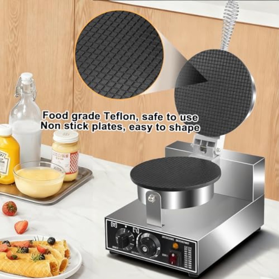 Electric Ice Cream Cone Maker  - Waffle Cone Maker บทวิจารณ์และราคา