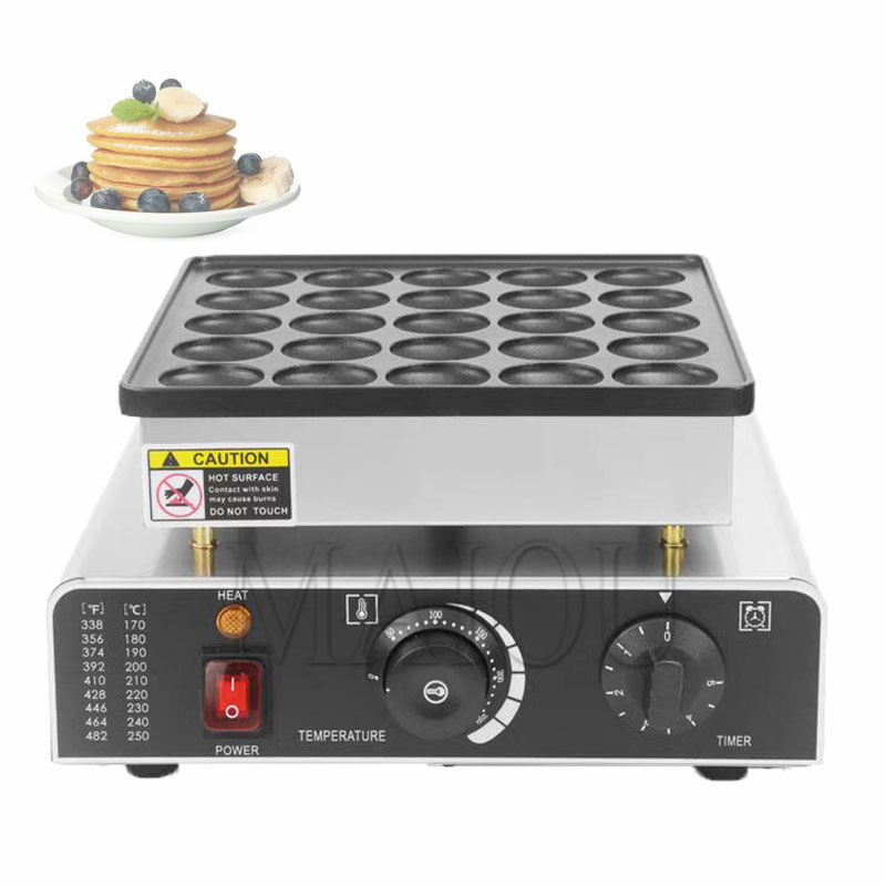 25 Holes  Pancake Machine 900W - Mini Pancake Griddle บทวิจารณ์และราคา