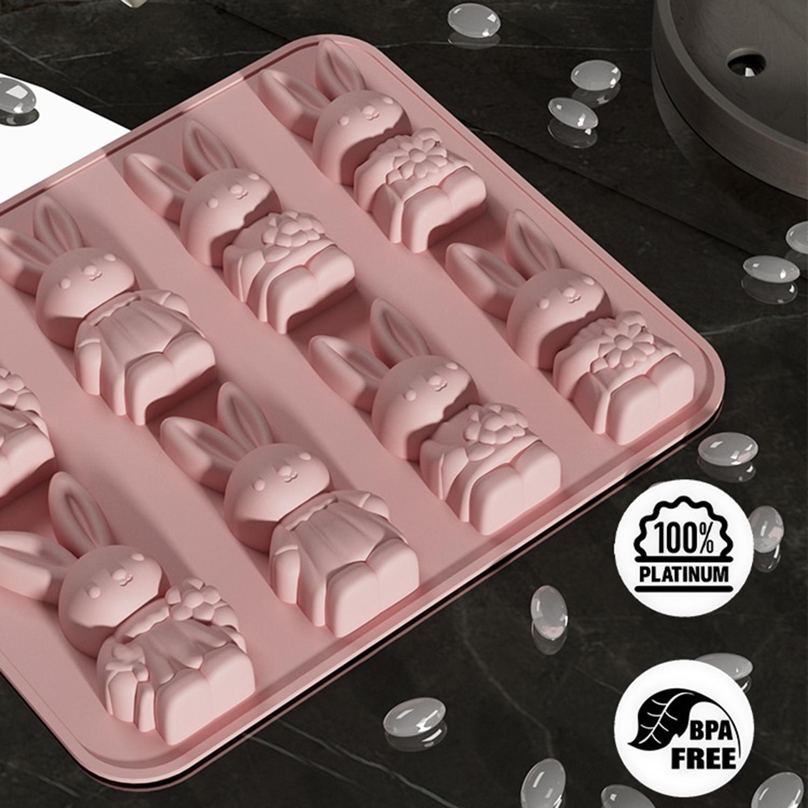 Easter Bunny Silicone Molds He - Bunny Cake Mold บทวิจารณ์และราคา