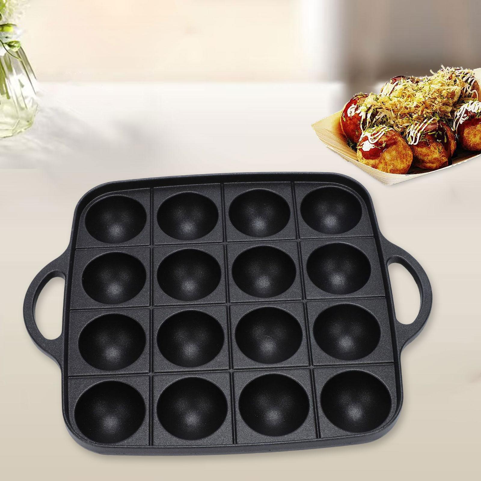 Takoyaki Grill Pan 16 Cavities - Takoyaki Grill Plate บทวิจารณ์และราคา
