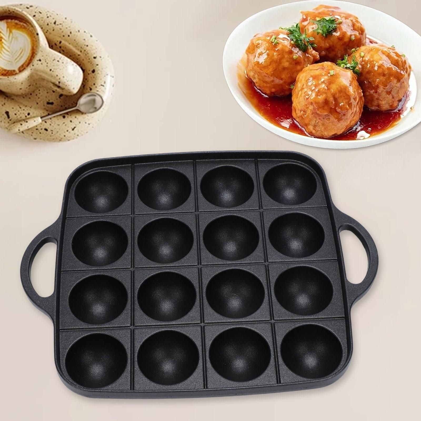 Takoyaki Grill Pan 16 Cavities - Takoyaki Grill Plate บทวิจารณ์และราคา