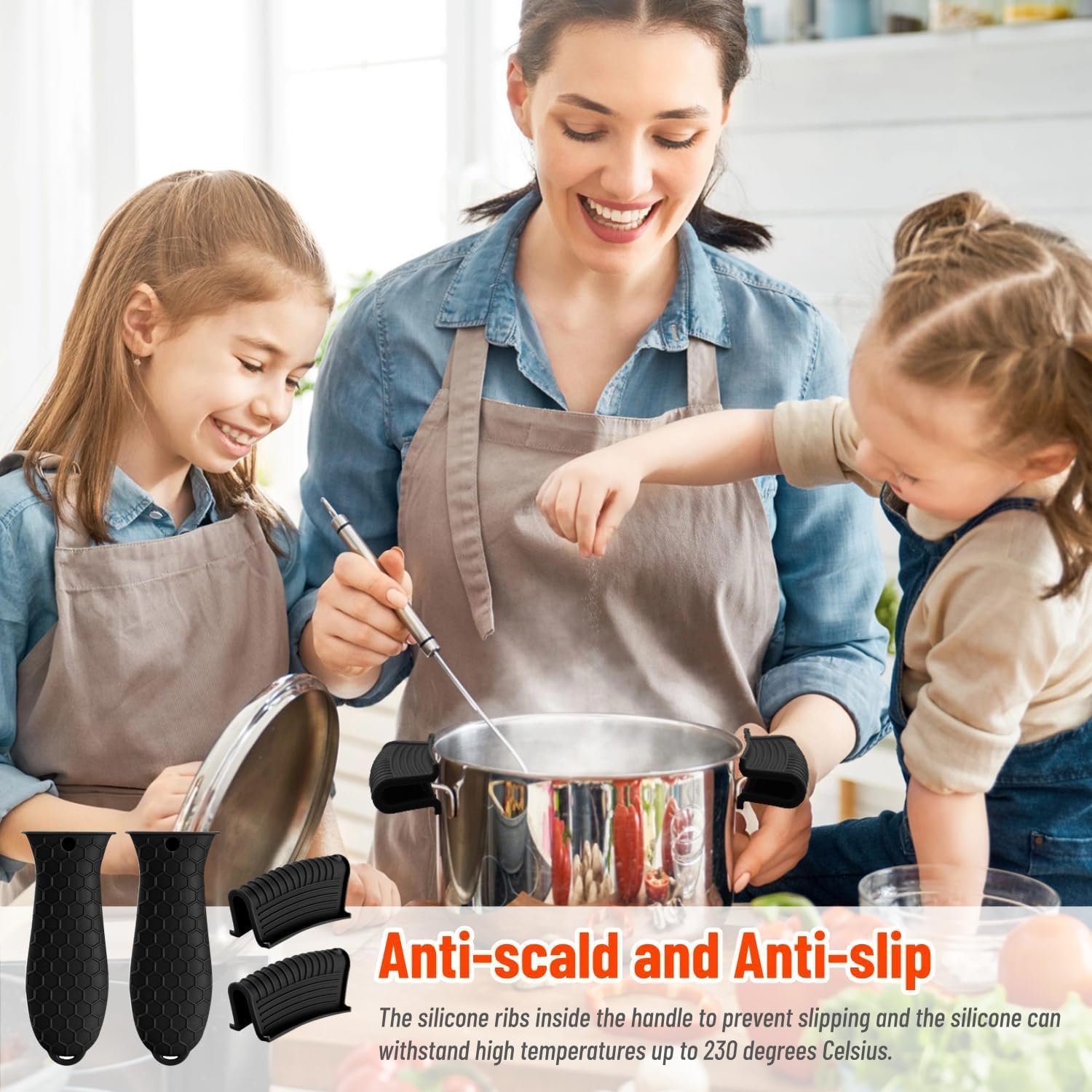 Silicone Heat-Resistant Handle - Cast Iron Corn บทวิจารณ์และราคา