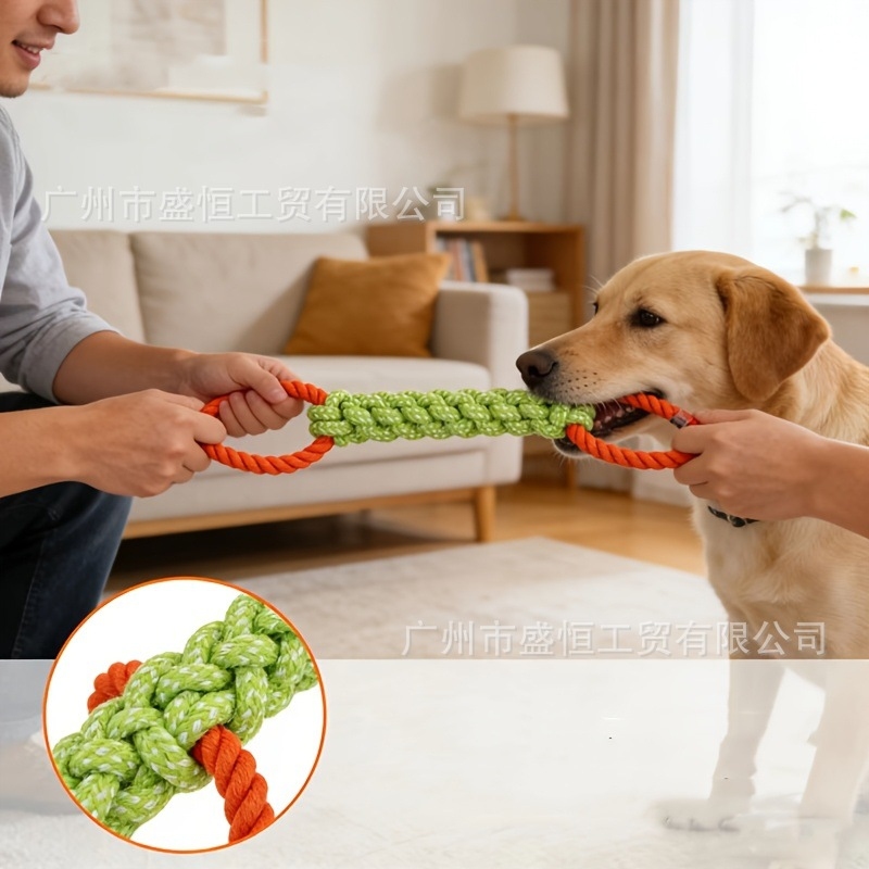 Pet toy cotton rope double-rin - Corn Dog Stick บทวิจารณ์และราคา