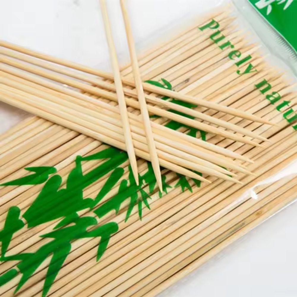 1350/90Pcs Natural BBQ Skewers - Corn Dog Stick บทวิจารณ์และราคา