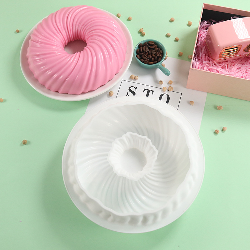 Big Donut shape Silicone Candl - Donut Mold Silicone บทวิจารณ์และราคา