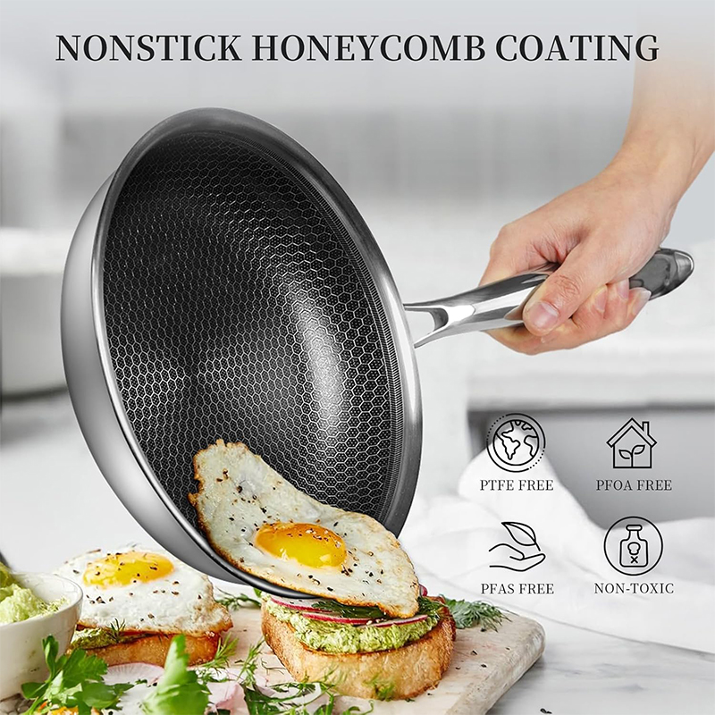 Stainless Steel Frying Pan wit - Egg Waffle Pan บทวิจารณ์และราคา