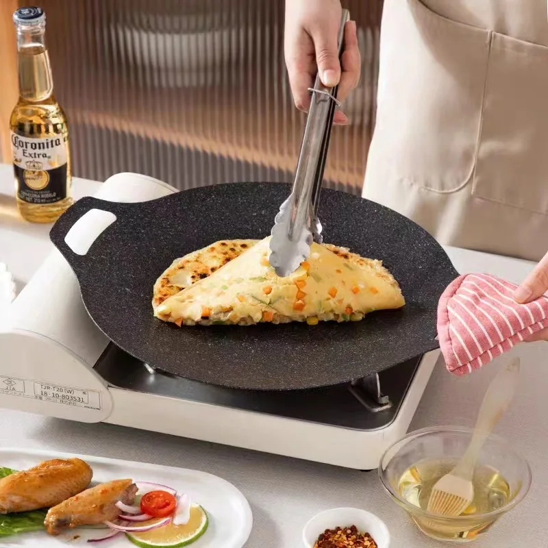 Portable Nonstick Frying Pan O - Cast Iron Corn บทวิจารณ์และราคา