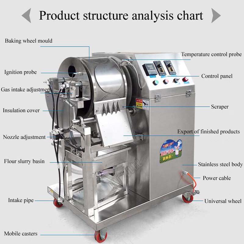 Automatic Hydraulic Roast Duck - Spring Roll Wrapper บทวิจารณ์และราคา