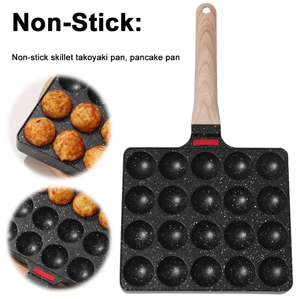 Takoyaki Pan 20 Molds Takoyaki - Takoyaki Grill Plate บทวิจารณ์และราคา