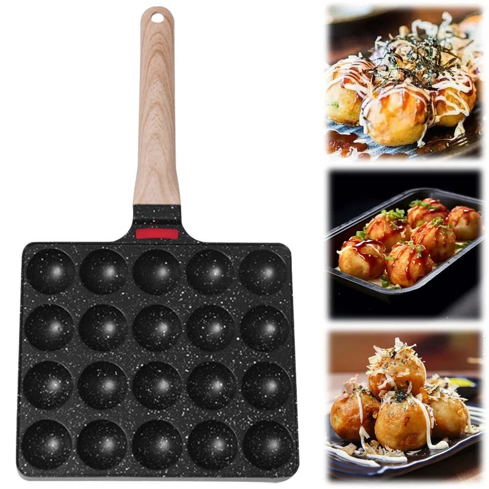 Takoyaki Pan 20 Molds Takoyaki - Takoyaki Grill Plate บทวิจารณ์และราคา