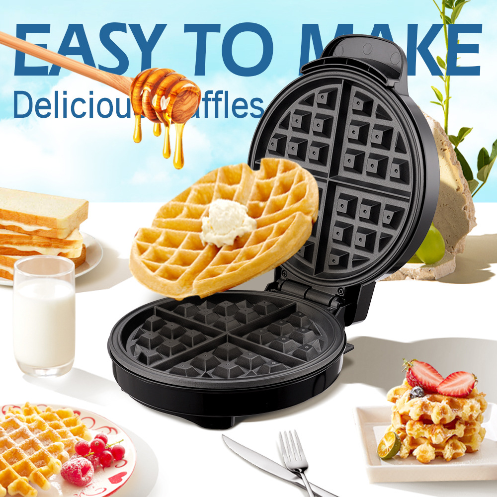 Breakfast Waffle Molds Egg Cak - Mini Pancake Griddle บทวิจารณ์และราคา