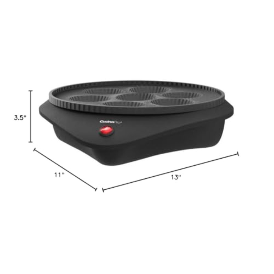 Ebelskiver Maker- Electric Non - Takoyaki Grill Plate บทวิจารณ์และราคา
