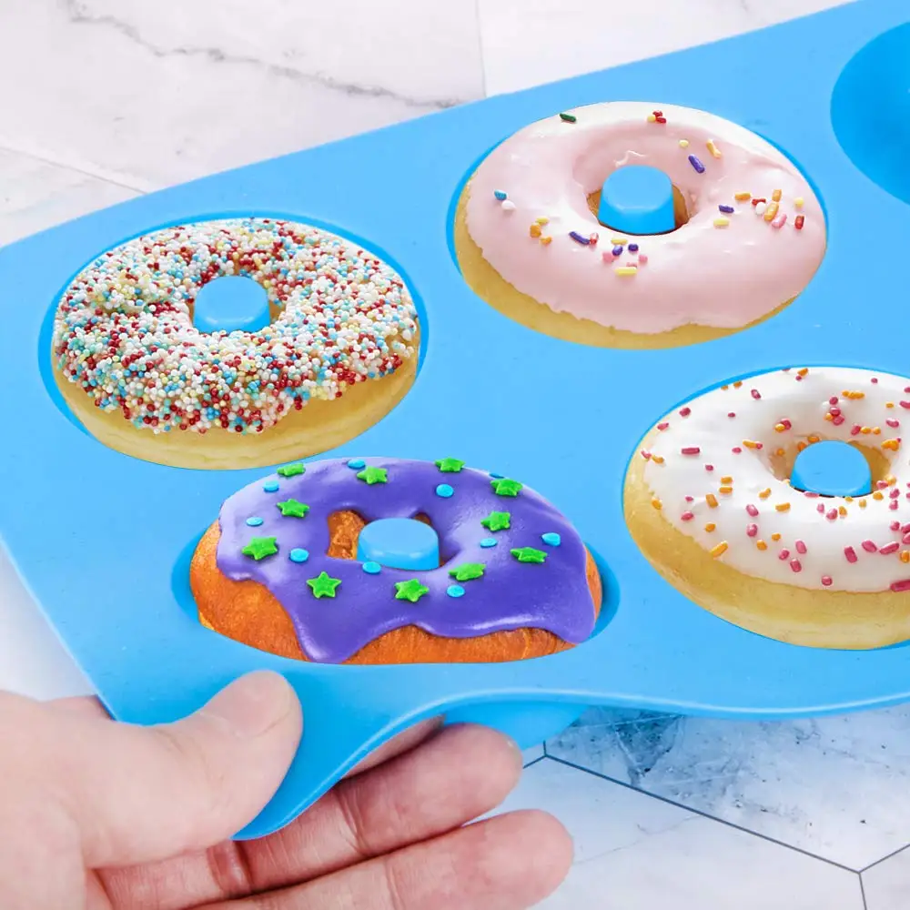 6 Holes Silicone Donut Mold Ba - Donut Mold Silicone บทวิจารณ์และราคา
