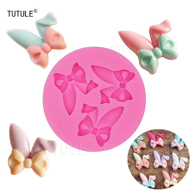 Mini rabbit ears bow jewelry h - Bunny Cake Mold บทวิจารณ์และราคา