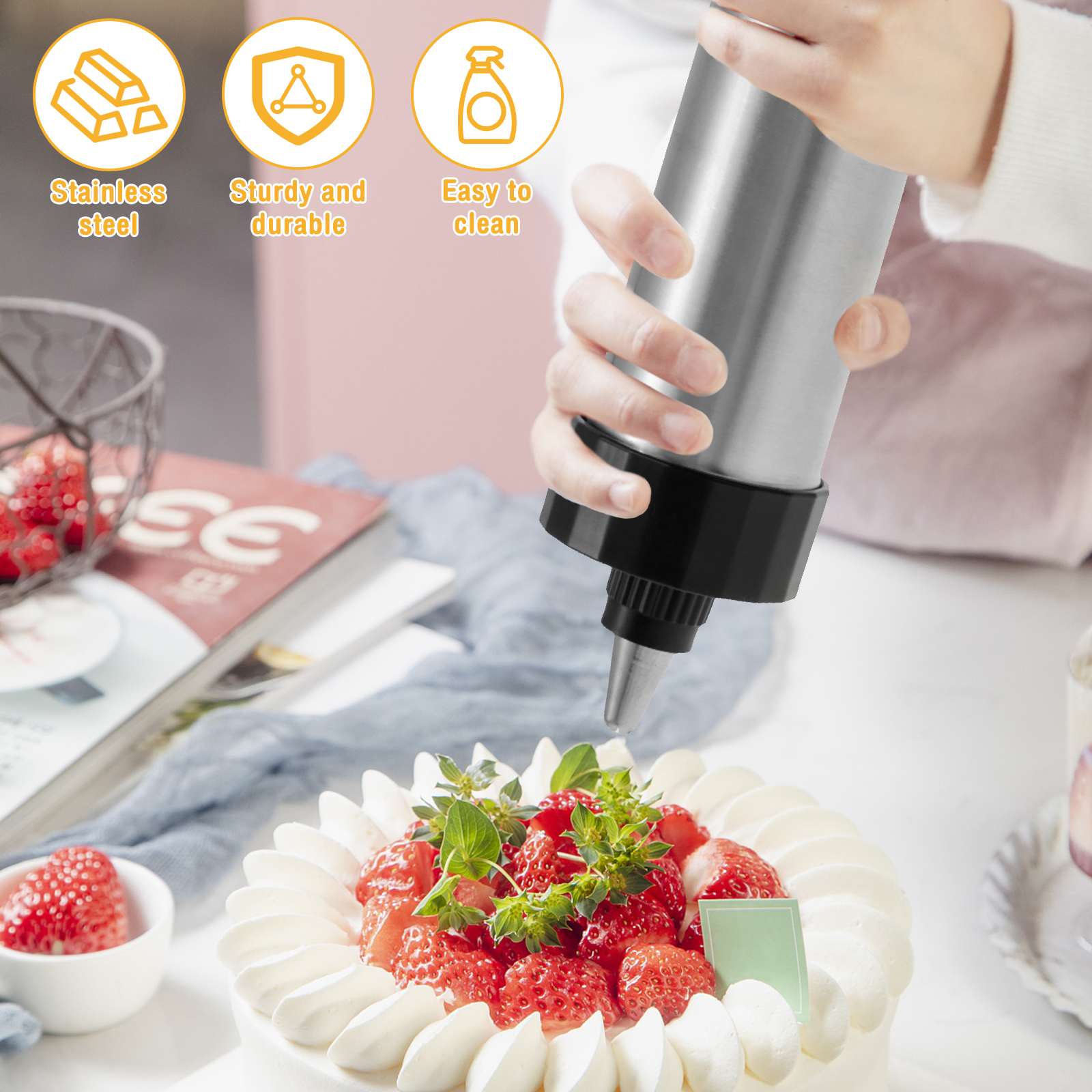 Diy Churro Maker Machine And C - Churros Maker Gun บทวิจารณ์และราคา