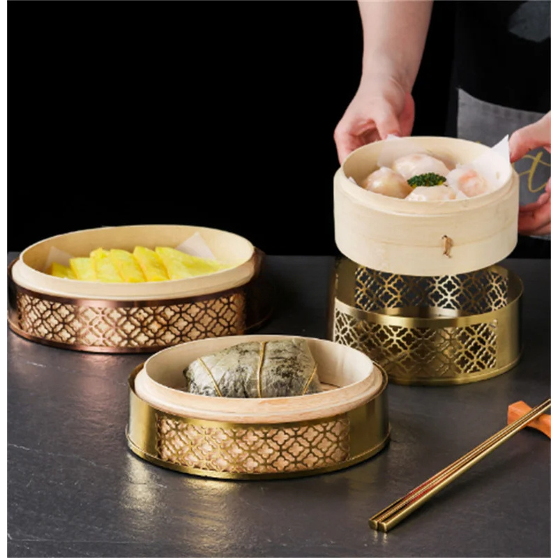 Chinese Bamboo Dimsum Lid Dump - Bao Steamer Bamboo บทวิจารณ์และราคา