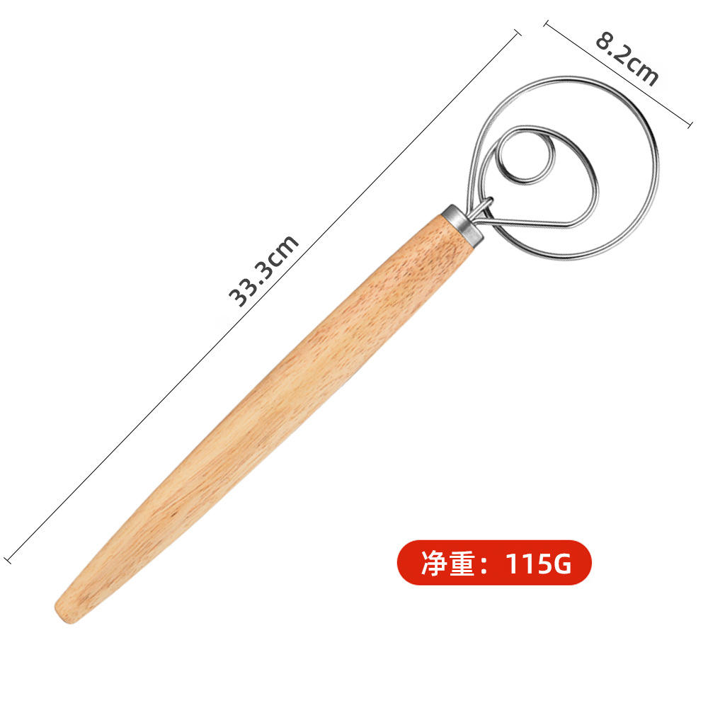 13inch Danish Dough Whisk Stai - Danish Pancake Pan บทวิจารณ์และราคา