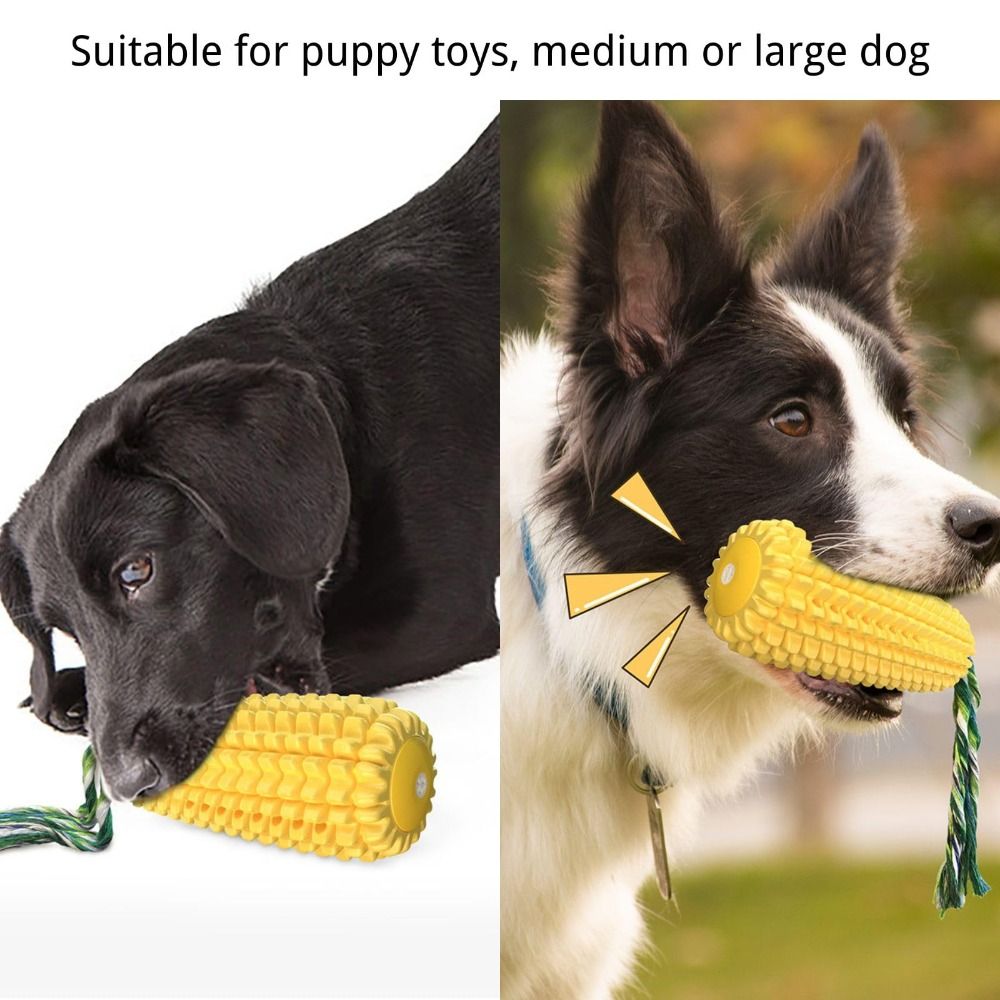 Tough Rubber Dog Chew Corn Sti - Corn Dog Stick บทวิจารณ์และราคา