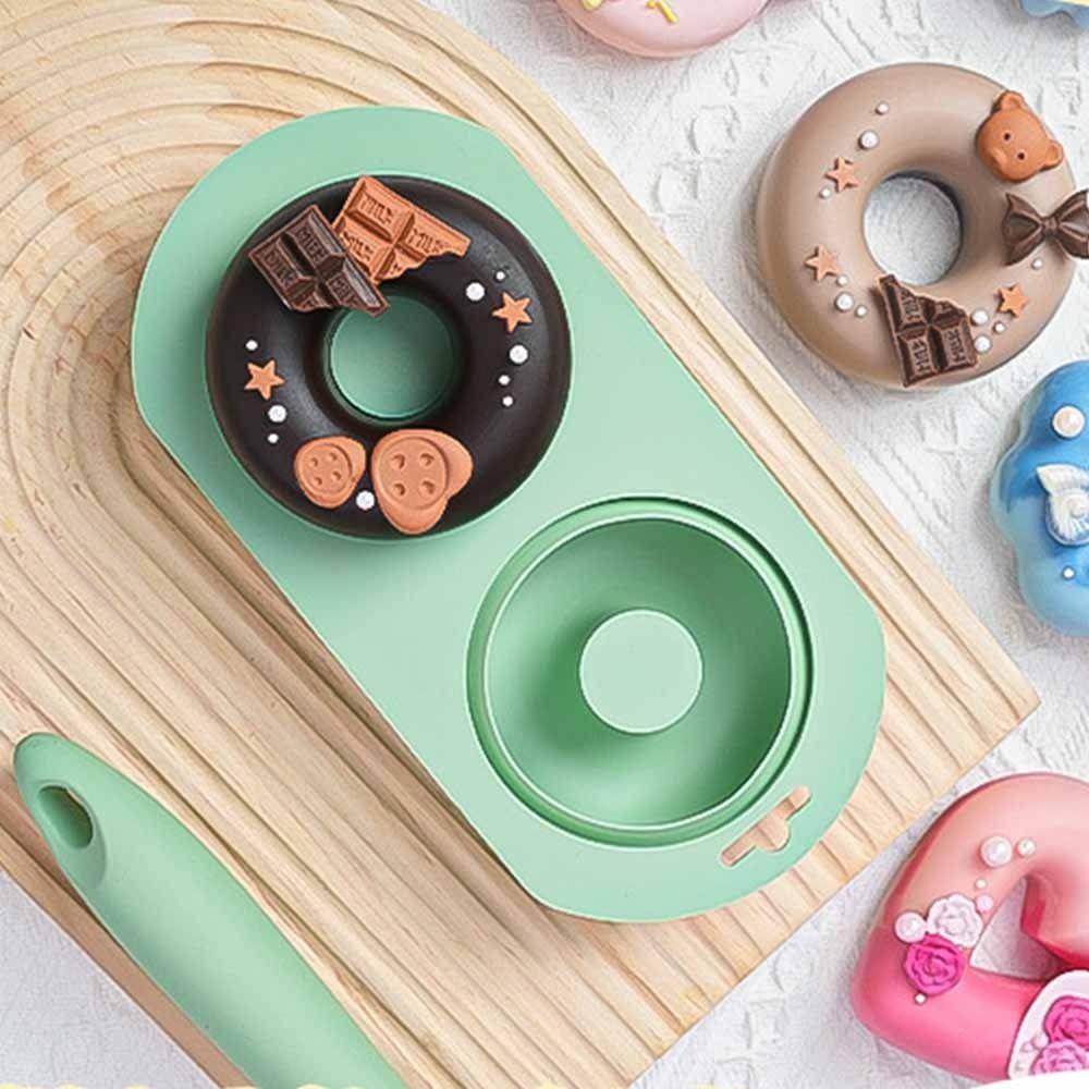 Easy to Demold 2-Cavity Doughn - Donut Mold Silicone บทวิจารณ์และราคา