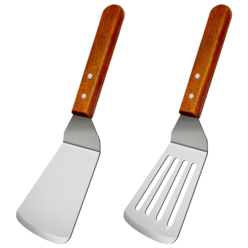 Metal Spatulas for Cast Iron S - Okonomiyaki Spatula บทวิจารณ์และราคา