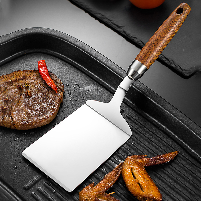 304 Stainless Steel Steak Spat - Okonomiyaki Spatula บทวิจารณ์และราคา
