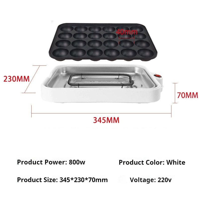 220V Chibi Maruko Baking Machi - Takoyaki Grill Plate บทวิจารณ์และราคา