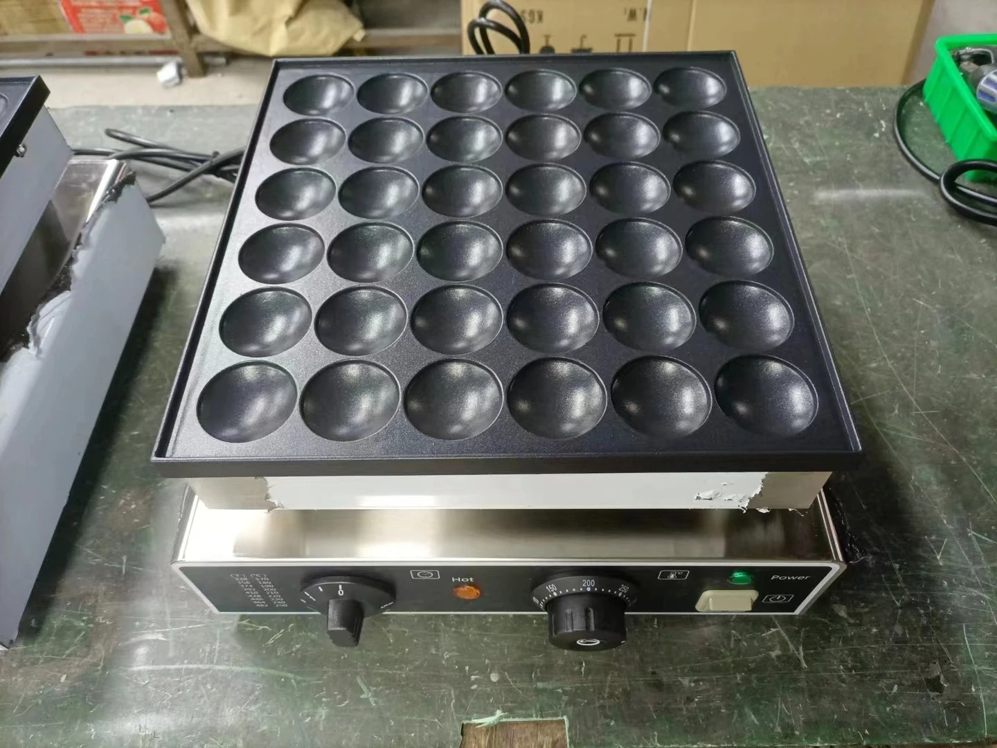Commercial Snack Fishball Barb - Takoyaki Grill Plate บทวิจารณ์และราคา