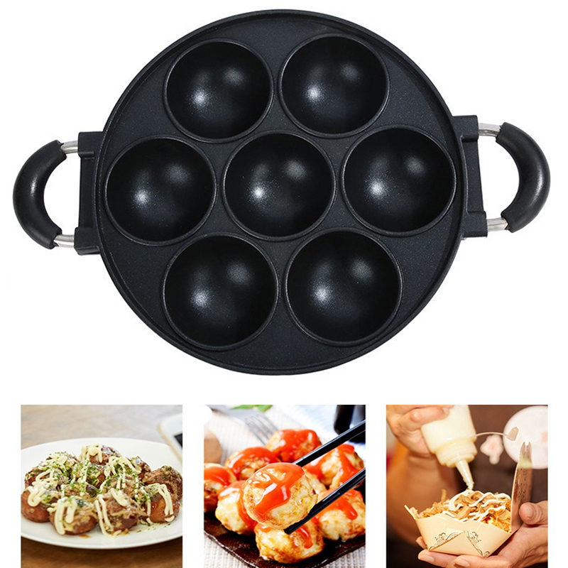 7 Hole Cake Cooking Pan Cast I - Cast Iron Corn บทวิจารณ์และราคา