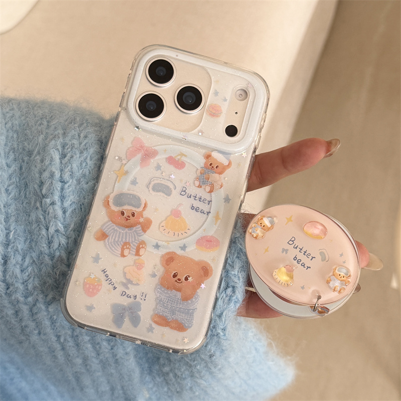 Kawaii Cartoon Bear Magnetic P - Taco Stand Holder บทวิจารณ์และราคา