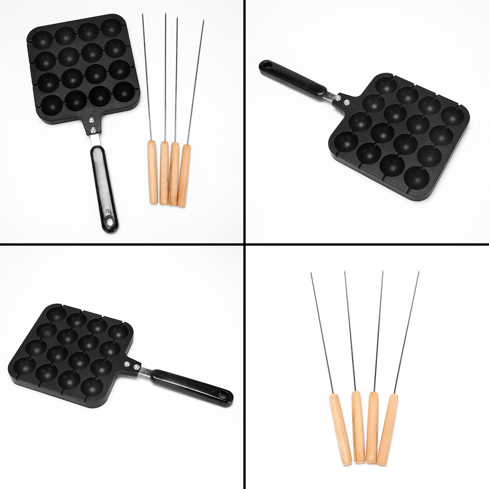 F-T 16 Holes Aluminum Takoyaki - Takoyaki Grill Plate บทวิจารณ์และราคา