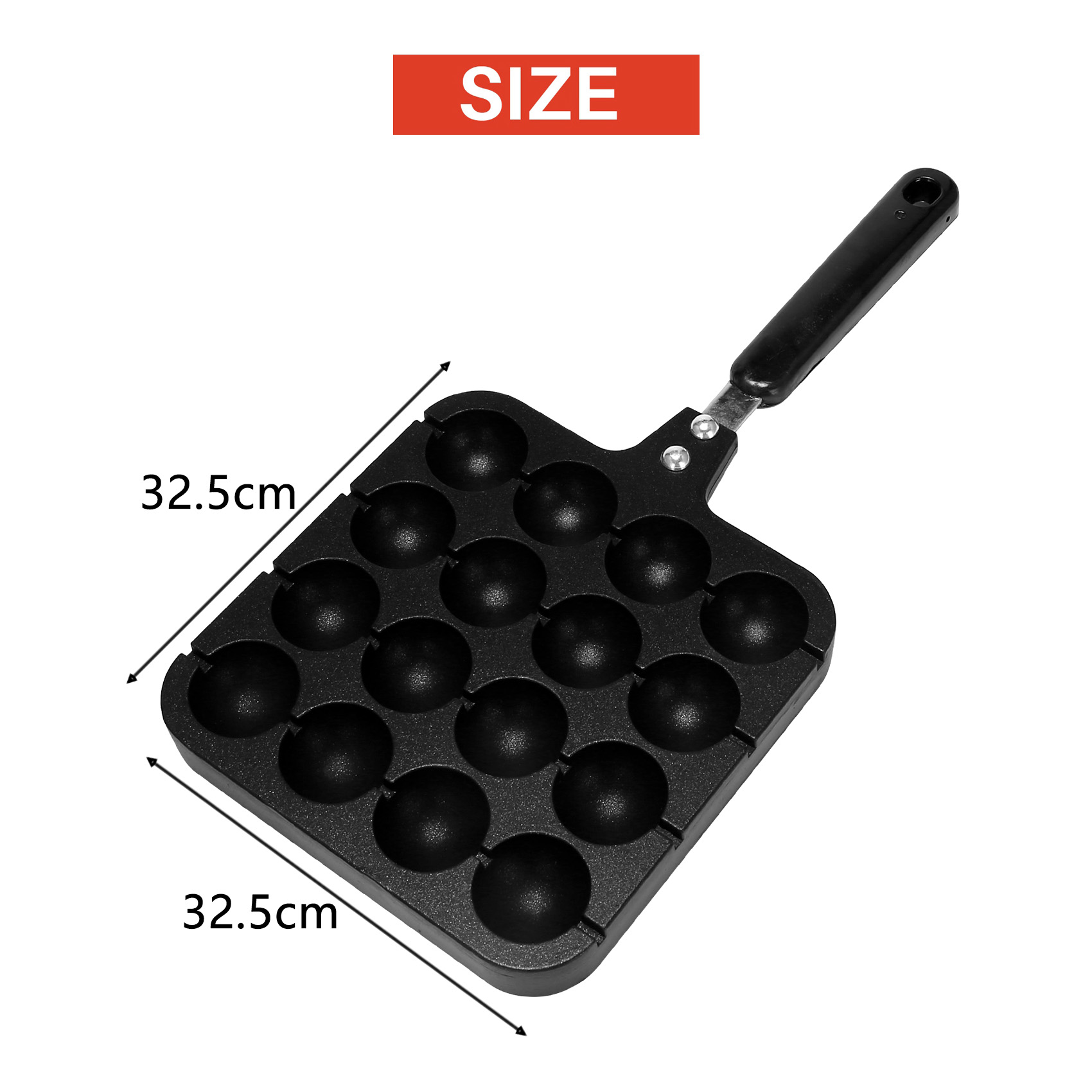 F-T 16 Holes Aluminum Takoyaki - Takoyaki Grill Plate บทวิจารณ์และราคา