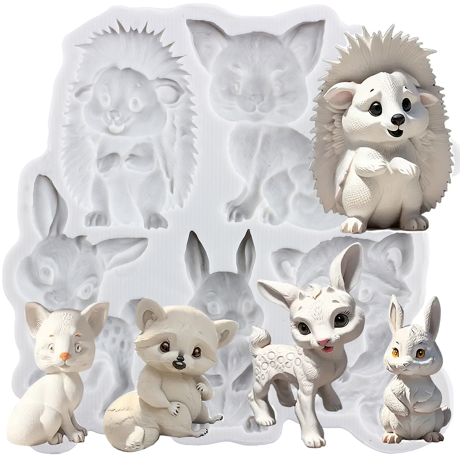 Animal Themed Silicone Molds F - Bunny Cake Mold บทวิจารณ์และราคา