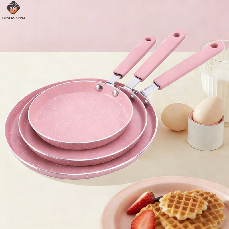 1 Non Stick Pink Frying Pan Fo - Egg Waffle Pan บทวิจารณ์และราคา