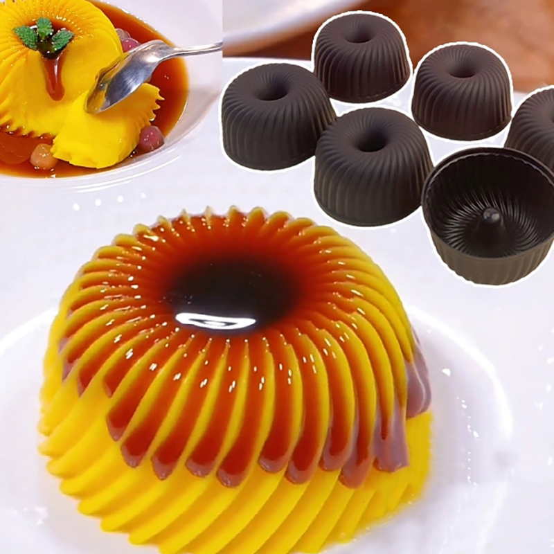 C 1pc Caramel Pudding Jelly Pa - Donut Mold Silicone บทวิจารณ์และราคา