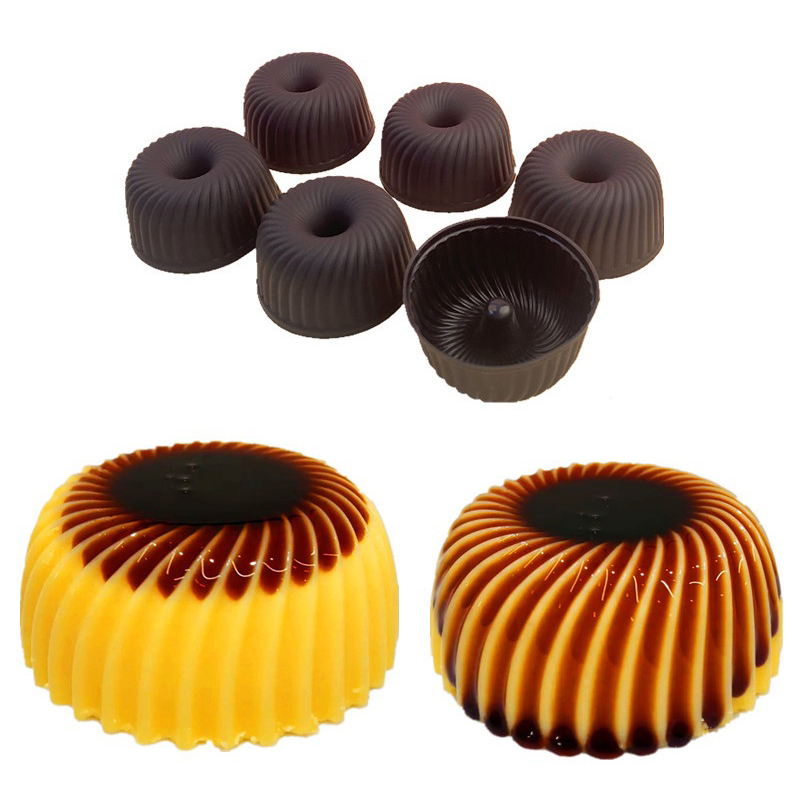 C 1pc Caramel Pudding Jelly Pa - Donut Mold Silicone บทวิจารณ์และราคา