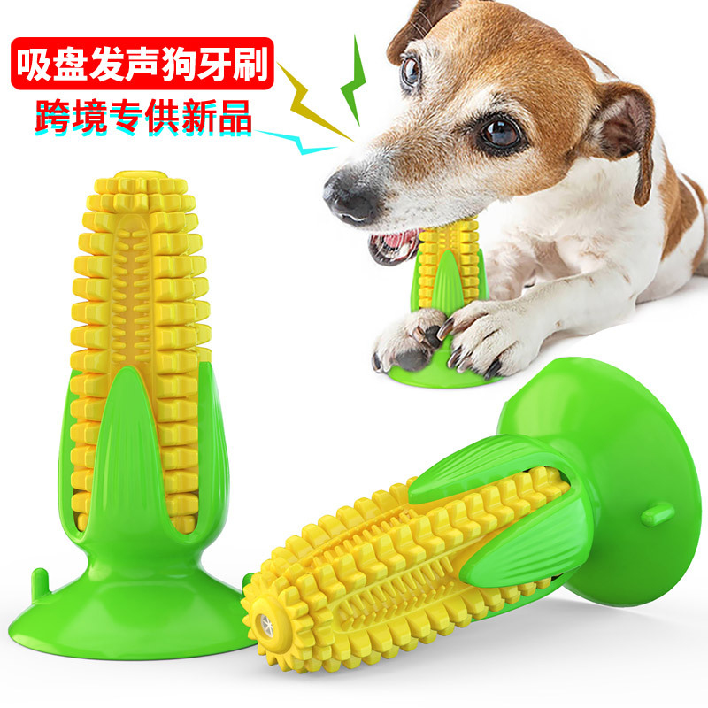 Dog toy with suction cup and c - Corn Dog Stick บทวิจารณ์และราคา