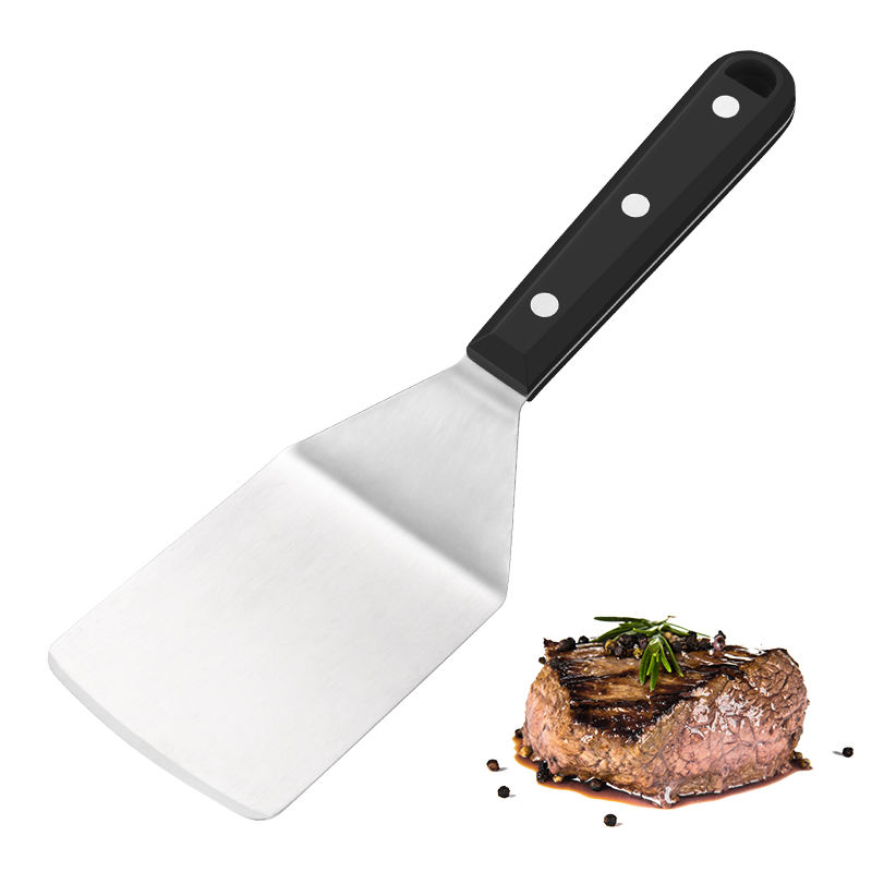 stainless steel Griddle spatul - Okonomiyaki Spatula บทวิจารณ์และราคา