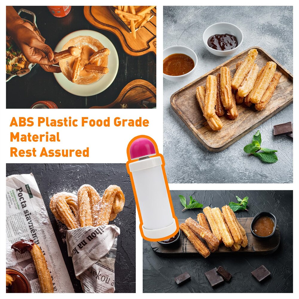 Plastic Churro Maker Kit Porta - Churros Maker Gun บทวิจารณ์และราคา