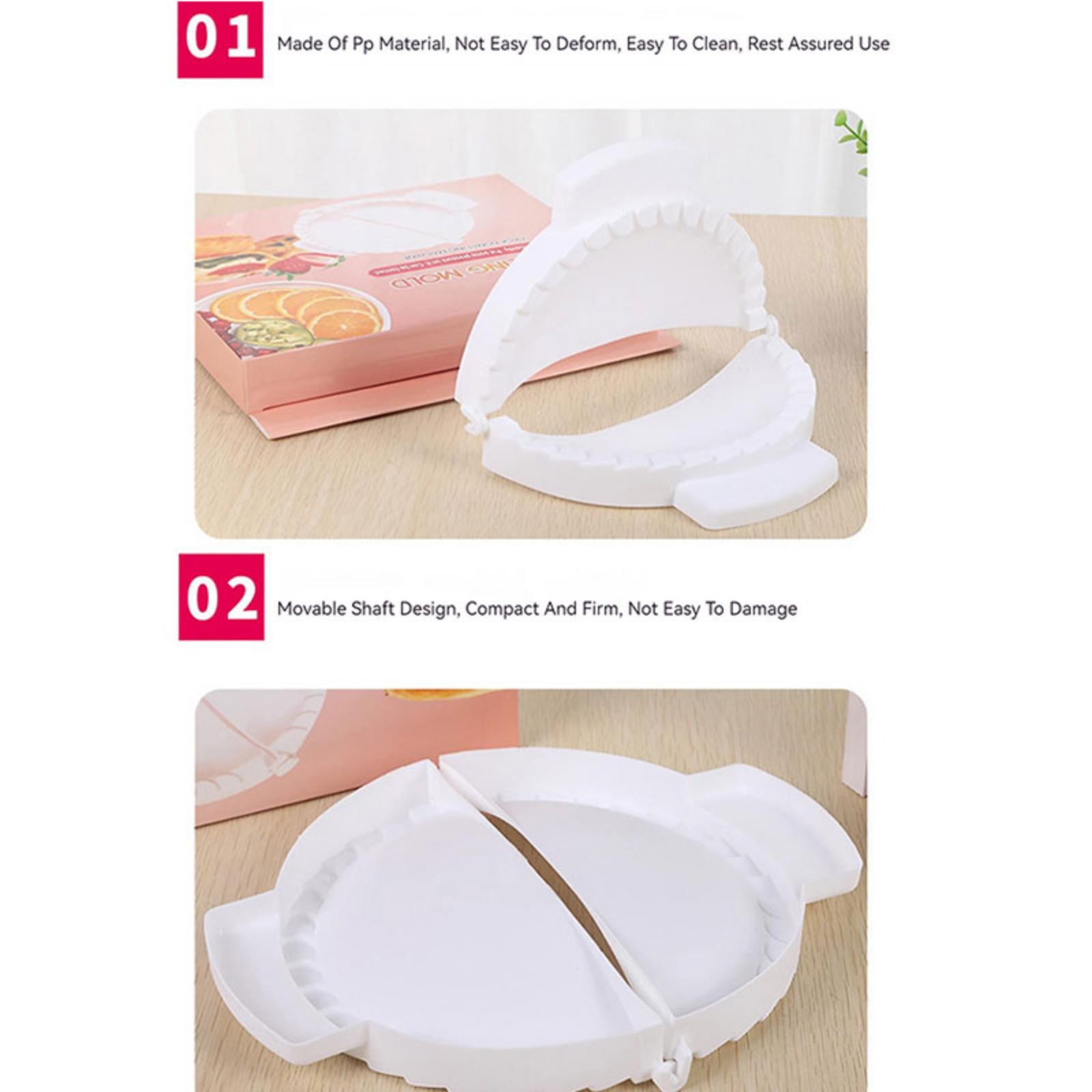 JJYY Upgrade Diy Dumpling Mold - Dumpling Press Set บทวิจารณ์และราคา