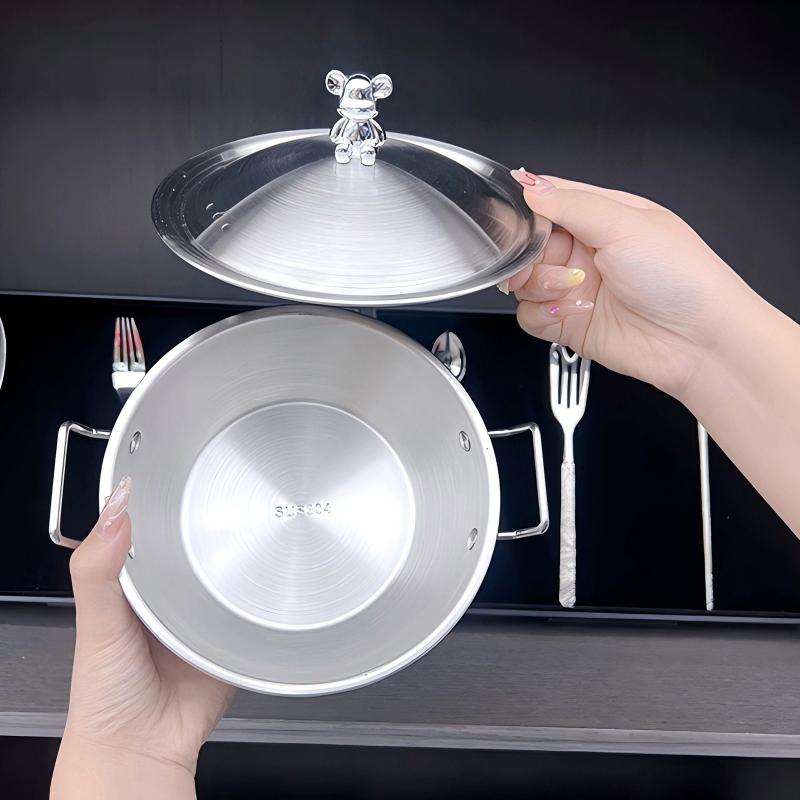 201 Stainless Steel Salad Bowl - Dim Sum Basket บทวิจารณ์และราคา