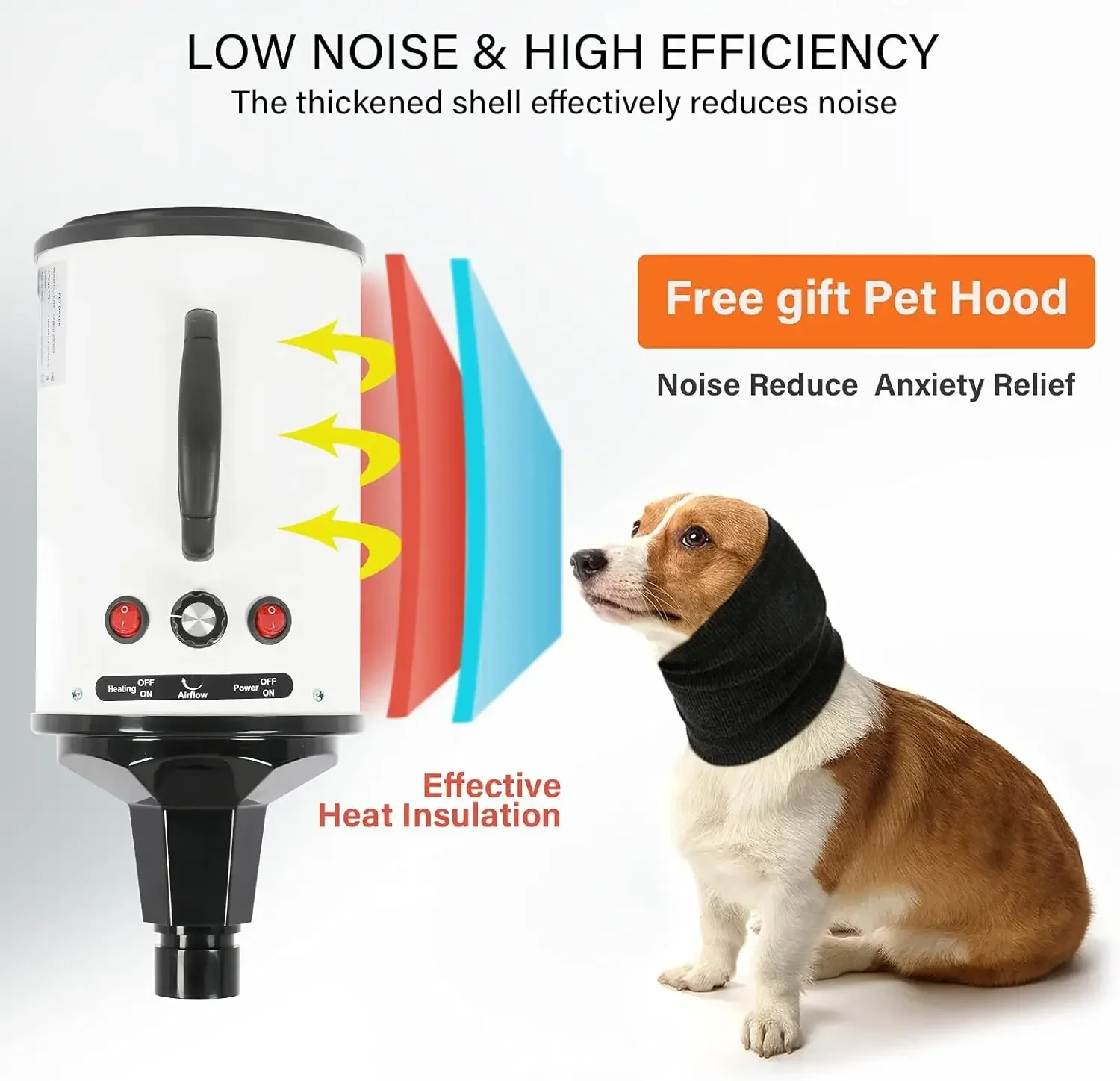 2800W Pet Hair Dryer for Dogs  - Hot Dog Press บทวิจารณ์และราคา