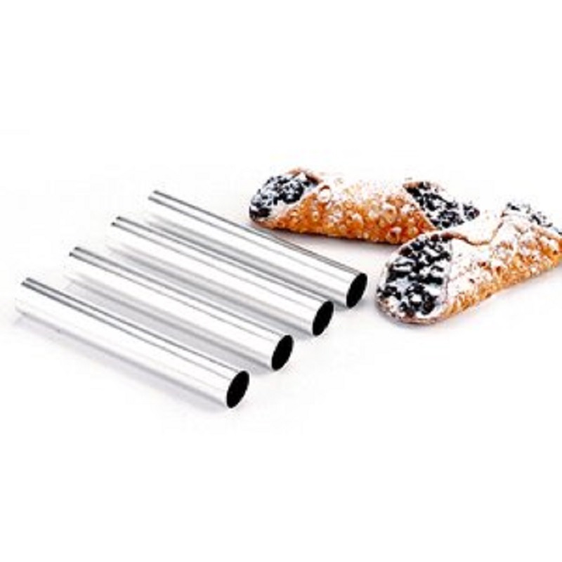 Alluminum Cannoli Forms, 4 Tub - Danish Pancake Pan บทวิจารณ์และราคา