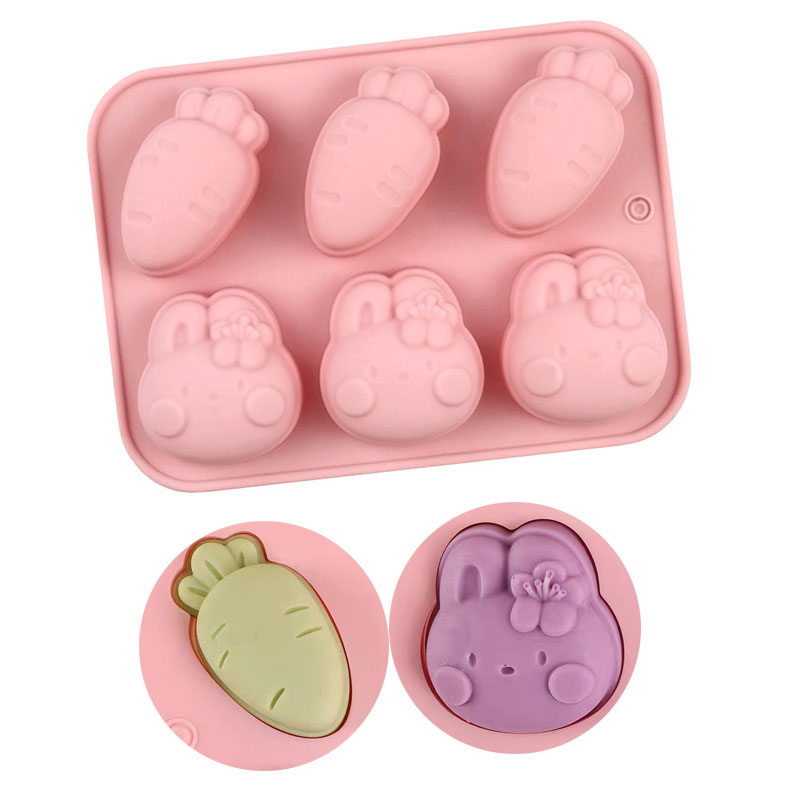 Cartoon Silicone Mold Rabbit C - Bunny Cake Mold บทวิจารณ์และราคา